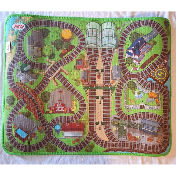 Thomas & Friends Other - Thomas & Friends Playmat 30x24 Train Tracks Zoo Farm Hospital